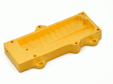 KOVAR CNC milling part with Gold Plating